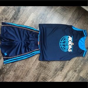 Adidas reversible matching outfit
